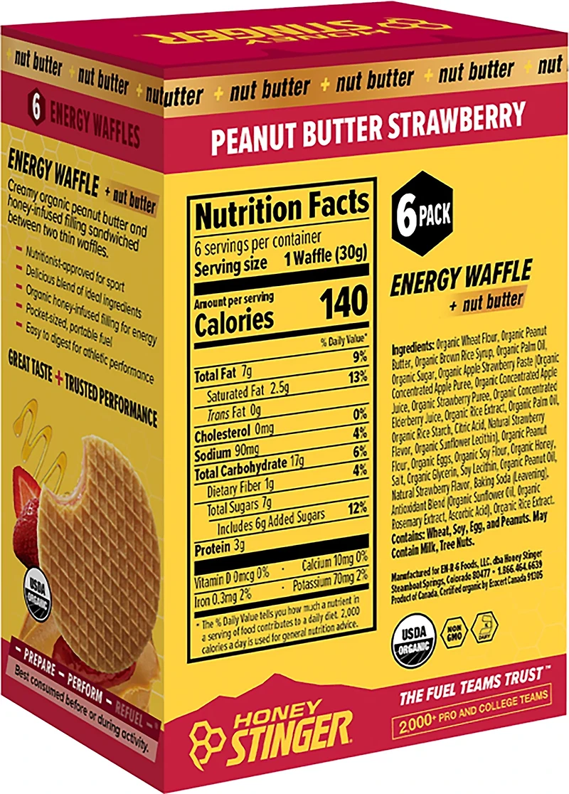 Honey Stinger Waffles 6-Pack