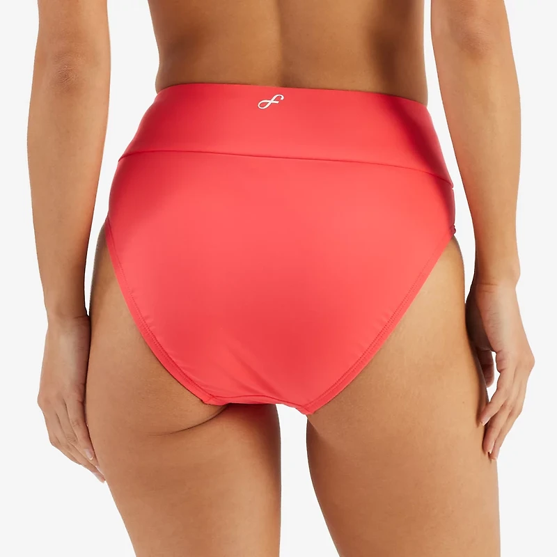 Freely Women's Banded High Waist Swim Bottoms