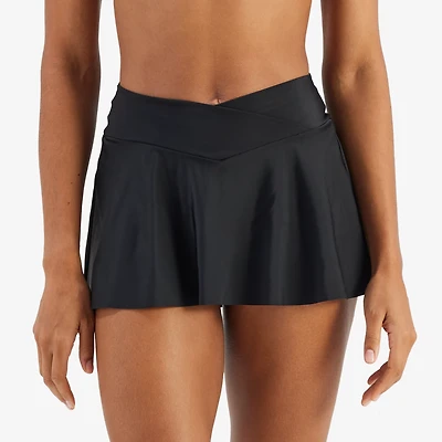 Freely Women's V-Waist Swing Swim Skort