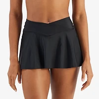 Freely Women's V-Waist Swing Swim Skort
