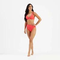 Freely Women's Banded High Waist Swim Bottoms