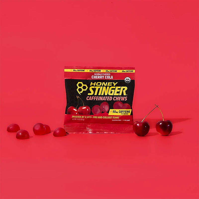 Honey Stinger Caffeinated Energy Chew 4-pack
