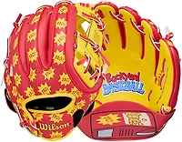 Wilson A200 Backyard Baseball Juice Pack T-Ball Fielding Glove 10 in"