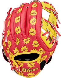 Wilson A200 Backyard Baseball Juice Pack T-Ball Fielding Glove 10 in"