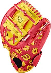Wilson A200 Backyard Baseball Juice Pack T-Ball Fielding Glove 10 in"