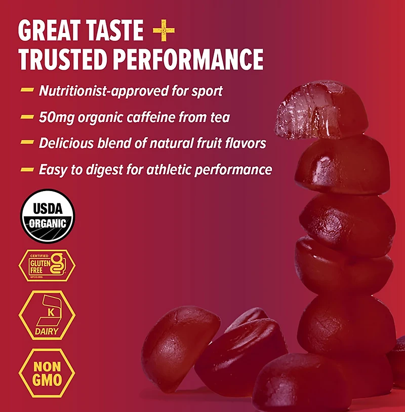 Honey Stinger Caffeinated Energy Chew 4-pack