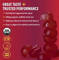 Honey Stinger Caffeinated Energy Chew 4-pack