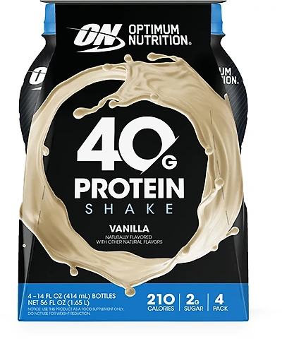 Optimum Nutrition High Protein Chocolate RTD 4-Pack