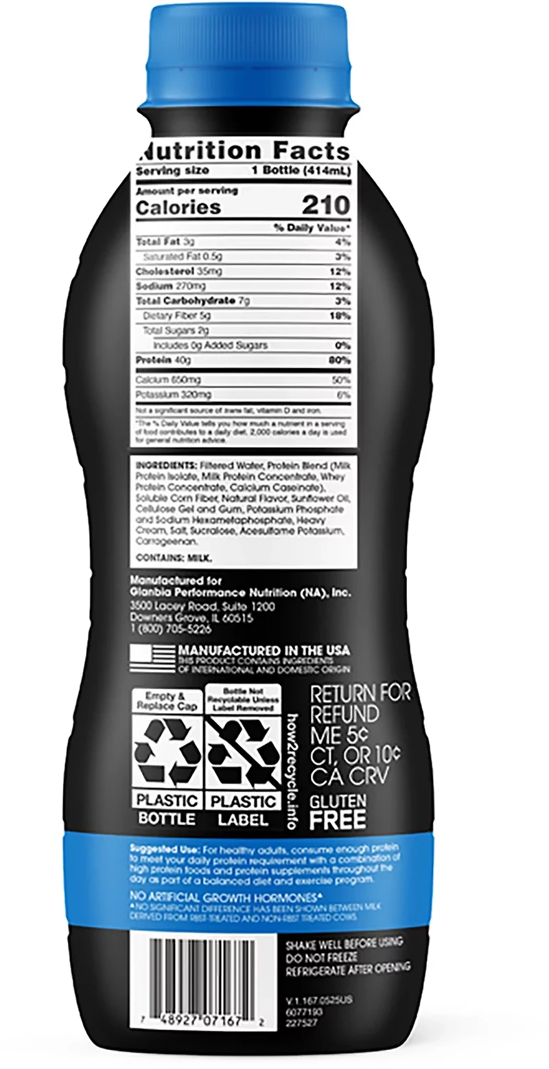 Optimum Nutrition High Protein Chocolate RTD 4-Pack