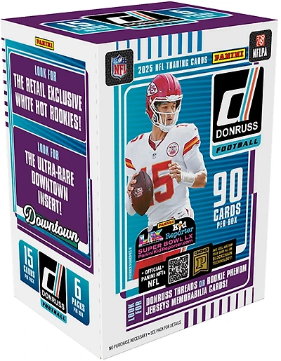 Panini 2025 Donruss Football Blaster