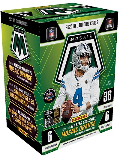 Panini 2025 Mosaic Football Blaster