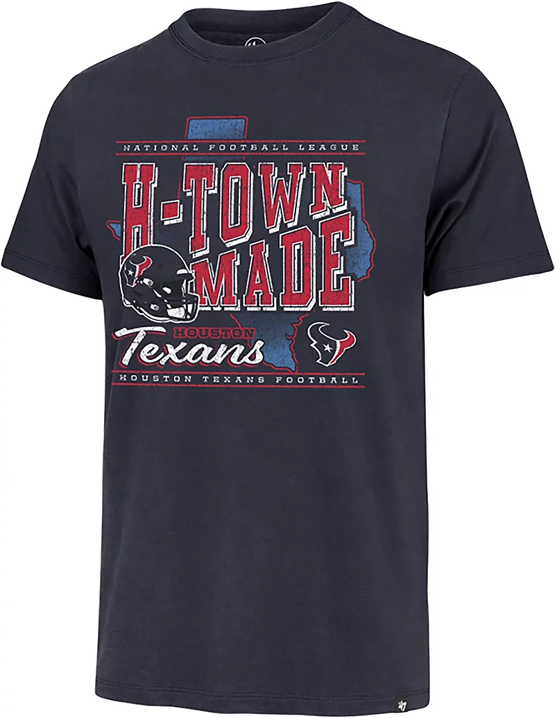 '47 Men's Houston Texans H-Town Made Regional Franklin Short Sleeve T-shirt