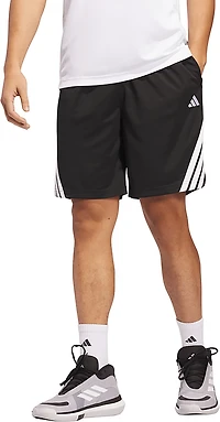 adidas Men's LEGENDS 3-Stripes Basketball Shorts 7