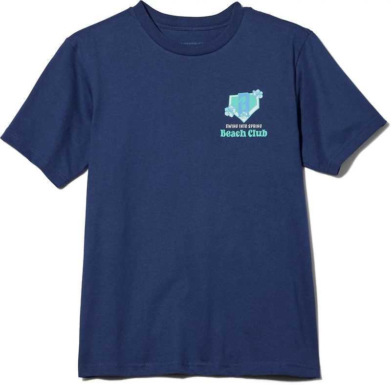 Baseball Lifestyle 101 Boys' Petal Play Beach Club Graphic T-shirt