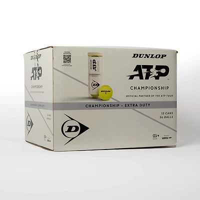 Dunlop ATP Championship Extra Duty Tennis Balls 12-Pack