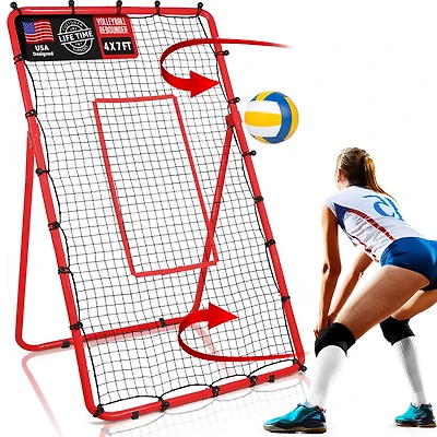 Zealfeel 4 x 7 ft Lacrosse Rebounder