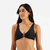 Freely Women's Ring Front Triangle Swim Top