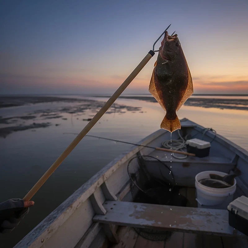 O&H Mfg. Double-Pronged Flounder Gig
