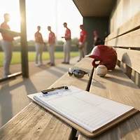 Academy System-17 Baseball/Softball Lineup Cards 12-Pack