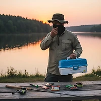 Plano™ Ready Set Fish 3-Tray 188-Piece Tackle Kit