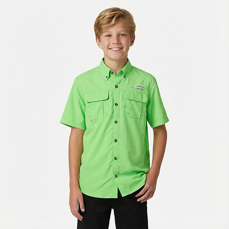 Magellan Outdoors Boys' Laguna Madre Button Down Shirt