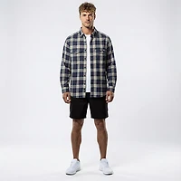 Wolverine Men's FireZerO Plaid Long Sleeve Twill Shirt