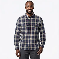 Wolverine Men's FireZerO Plaid Long Sleeve Twill Shirt