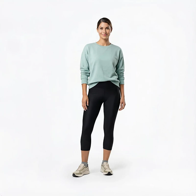 BCG Women's Cropped Capri Leggings