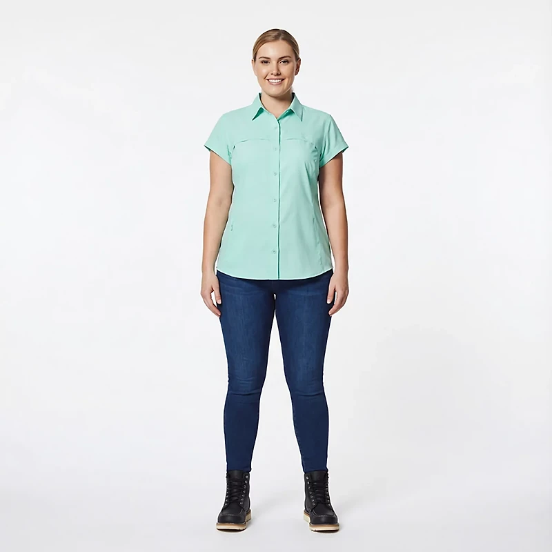Magellan Outdoors Women's Overcast Fishing Button-Down Shirt