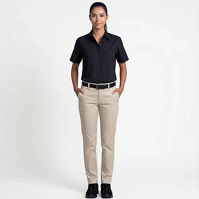 Red Kap Women's Industrial Short Sleeve Work Shirt