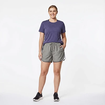 BCG Women's Colorblock Woven Shorts 4.5