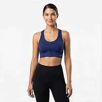 BCG Women's Seamless Zip Front Mid Impact Sports Bra