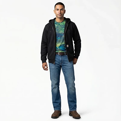 Carhartt Men's' Rain Defender® Thermal Lined Full-Zip Hoodie