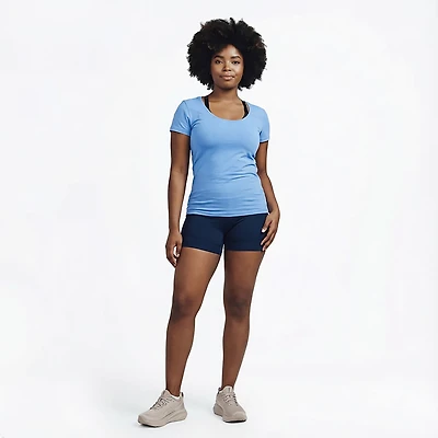 BCG Women's Wide Waistband Volley Shorts 3