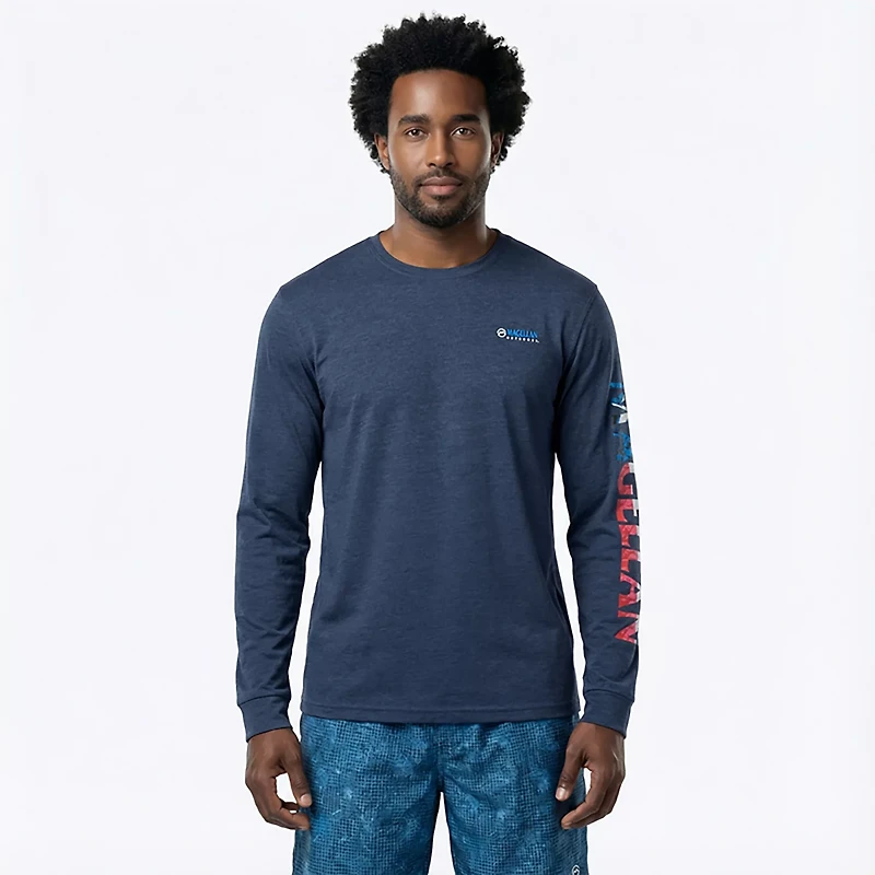 Magellan Outdoors Men's Grotto Falls Texas Long Sleeve T-shirt