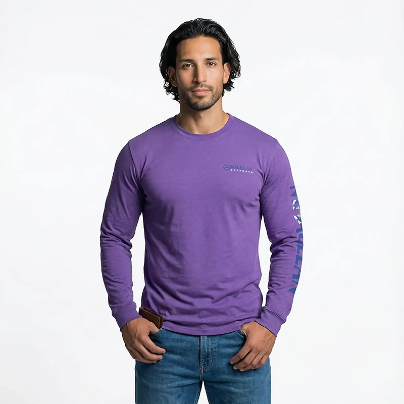Magellan Outdoors Men's Grotto Falls Louisiana Long Sleeve T-shirt