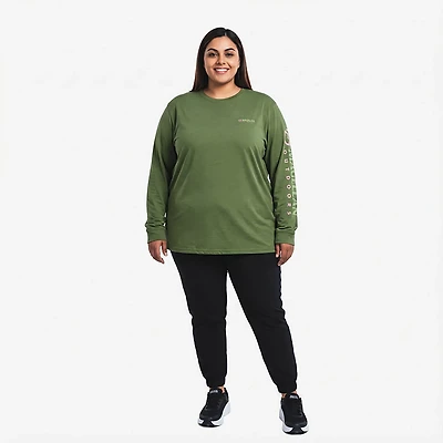 Magellan Outdoors Women's Grotto Falls Plus Long Sleeve T-shirt