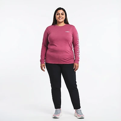 Magellan Outdoors Women's Grotto Falls Plus Long Sleeve T-shirt