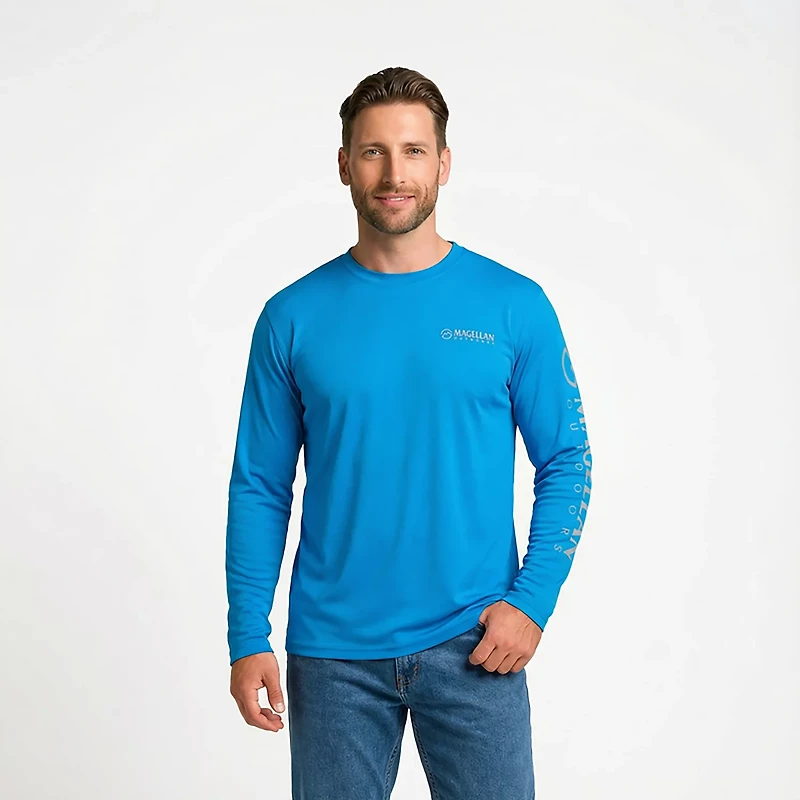 Magellan Outdoors Men's Grotto Falls Long Sleeve T-shirt