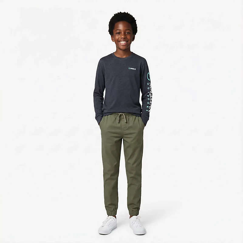 Magellan Outdoors Boys' Grotto Falls Long Sleeve T-shirt