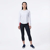 BCG Women's Contrast Cropped Leggings