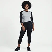 BCG Women's Contrast Cropped Leggings