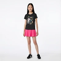 BCG Girls' Tennis Solid Swing Skort