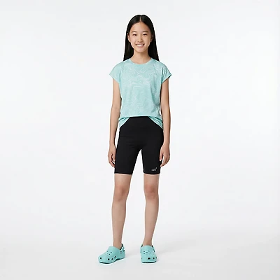 BCG Girls' Solid Bike Shorts