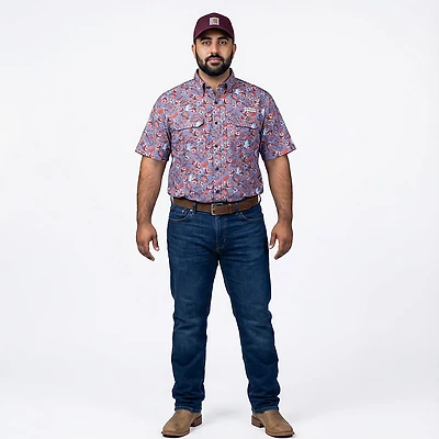 Magellan Outdoors Men's Mississippi Local State Print Shirt