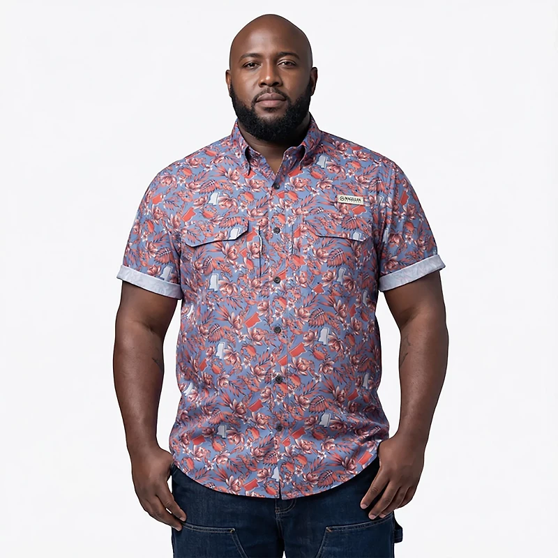 Magellan Outdoors Men's Mississippi Local State Print Shirt