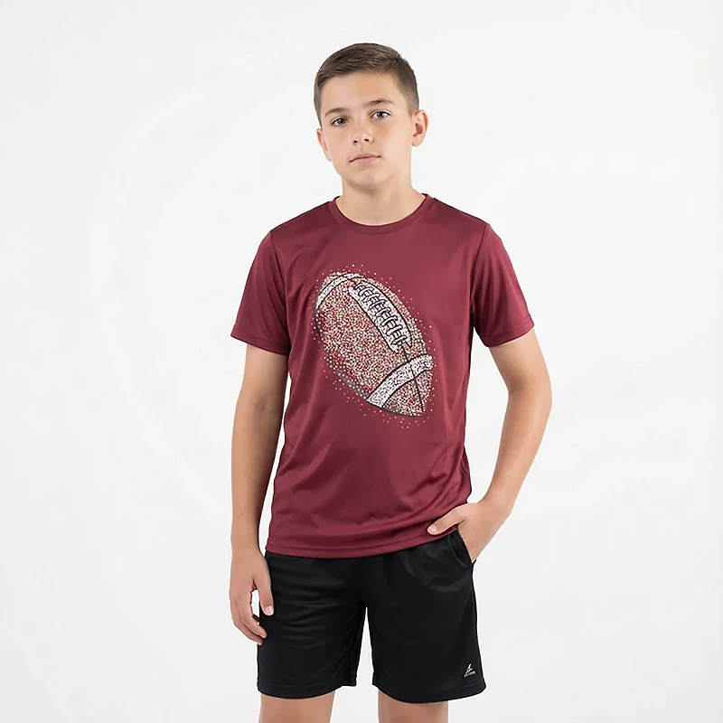 BCG Boys' Football HD Turbo T-shirt