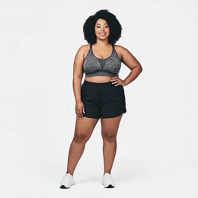 BCG Women's Plus Seamless Adjustable Training Cami Sports Bra