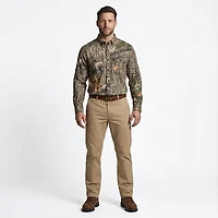 Magellan Outdoors Hunt Gear Men's Stonewell Long Sleeve Twill Shirt