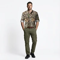 Magellan Outdoors Hunt Gear Men's Stonewell Long Sleeve Twill Shirt